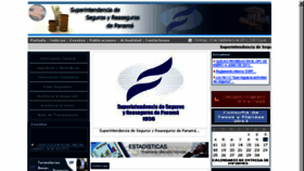 What Superseguros.gob.pa website looked like in 2013 (10 years ago)