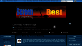 What Screenbest.com website looked like in 2013 (10 years ago)
