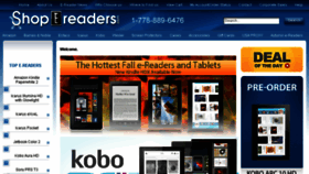 What Shopereaders.com website looked like in 2013 (10 years ago)