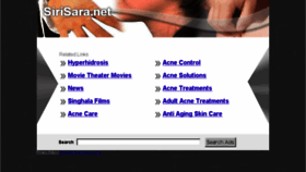 What Sirisara.net website looked like in 2013 (10 years ago)