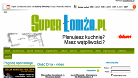 What Superlomza.pl website looked like in 2013 (10 years ago)