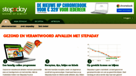 What Stepaday.nl website looked like in 2013 (10 years ago)