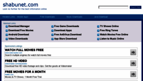 What Shabunet.com website looked like in 2013 (10 years ago)