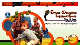 What Smallwondersplayschool.com website looked like in 2013 (10 years ago)