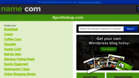 What Sportlinkup.com website looked like in 2013 (10 years ago)
