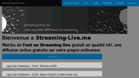 What Streaming-live.me website looked like in 2013 (10 years ago)