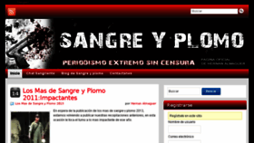 What Sangrey-plomo.com website looked like in 2013 (10 years ago)