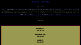 What Sattamatkano1.org website looked like in 2013 (10 years ago)