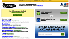 What Shopnakednow.com website looked like in 2013 (10 years ago)