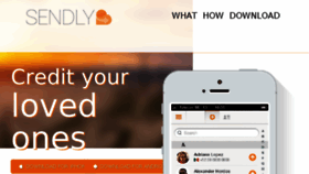 What Sendly.com website looked like in 2014 (10 years ago)