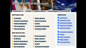 What Savealotsavings.com website looked like in 2014 (10 years ago)