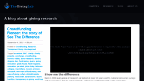 What Seethedifference.org website looked like in 2014 (10 years ago)