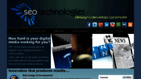 What Seotechnologies.com website looked like in 2014 (10 years ago)