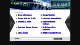 What Skywebsearch.com website looked like in 2014 (10 years ago)