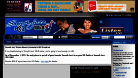 What Smoothjazz1059.com website looked like in 2014 (10 years ago)