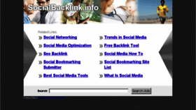 What Socialbacklink.info website looked like in 2014 (10 years ago)