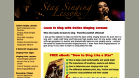 What Starsinginglessons.com website looked like in 2014 (10 years ago)