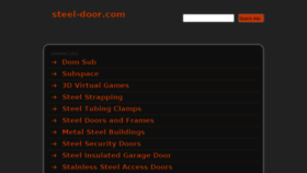 What Steel-door.com website looked like in 2014 (10 years ago)