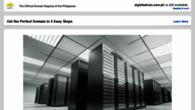 What Stylefashion.com.ph website looked like in 2014 (10 years ago)