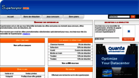 What Superbonplan.com website looked like in 2014 (10 years ago)