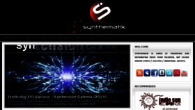 What Synthematik.net website looked like in 2014 (10 years ago)