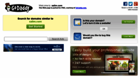 What Salim.com website looked like in 2014 (12 years ago)