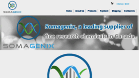 What Somagenix.com website looked like in 2014 (10 years ago)