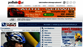 What Sportowepodhale.pl website looked like in 2014 (10 years ago)