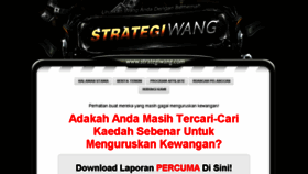 What Strategiwang.com website looked like in 2014 (10 years ago)