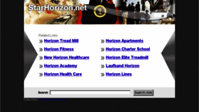 What Starhorizon.net website looked like in 2014 (10 years ago)