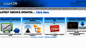 What Simplecdn.net website looked like in 2011 (13 years ago)