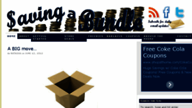 What Savingabundle.com website looked like in 2014 (10 years ago)