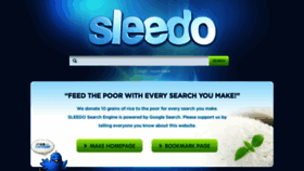 What Sleedo.com website looked like in 2014 (10 years ago)