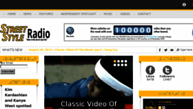 What Streetstyleradio.com website looked like in 2014 (12 years ago)