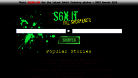What S6x.org website looked like in 2014 (10 years ago)