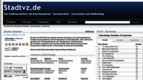 What Stadtvz.de website looked like in 2014 (10 years ago)