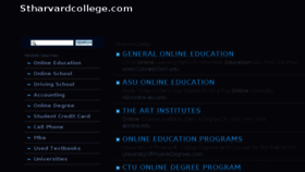 What Stharvardcollege.com website looked like in 2014 (10 years ago)