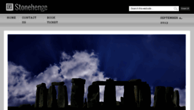 What Stonehenge.org.uk website looked like in 2014 (10 years ago)