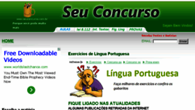 What Seuconcurso.com.br website looked like in 2014 (10 years ago)