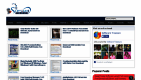 What Softwaretreasure.com website looked like in 2014 (10 years ago)