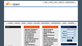 What Sachi-infotech.com website looked like in 2014 (10 years ago)