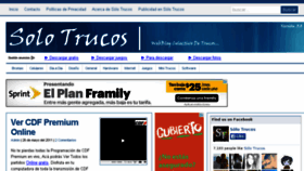 What Solotrucos.org website looked like in 2014 (10 years ago)