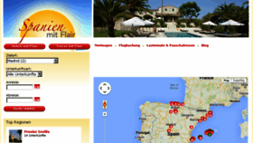 What Spanien-mit-flair.de website looked like in 2014 (10 years ago)