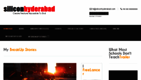 What Siliconhyderabad.com website looked like in 2014 (10 years ago)
