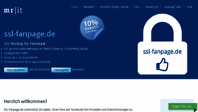 What Ssl-fanpage.de website looked like in 2014 (10 years ago)