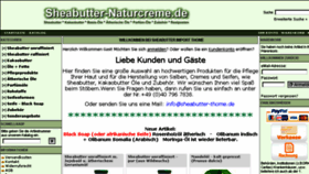 What Sheabutter-naturcreme-shop.de website looked like in 2014 (10 years ago)