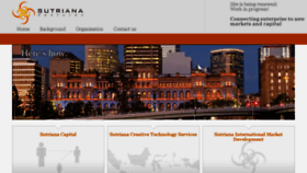 What Sutriana.com website looked like in 2014 (10 years ago)