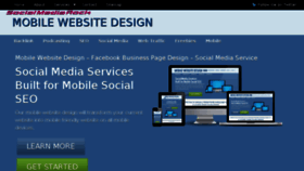 What Socialmediarock.com website looked like in 2014 (10 years ago)