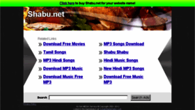 What Shabu.net website looked like in 2014 (10 years ago)