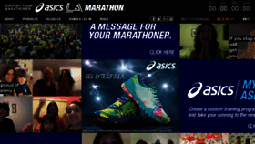 What Supportyourmarathoner.com website looked like in 2014 (10 years ago)